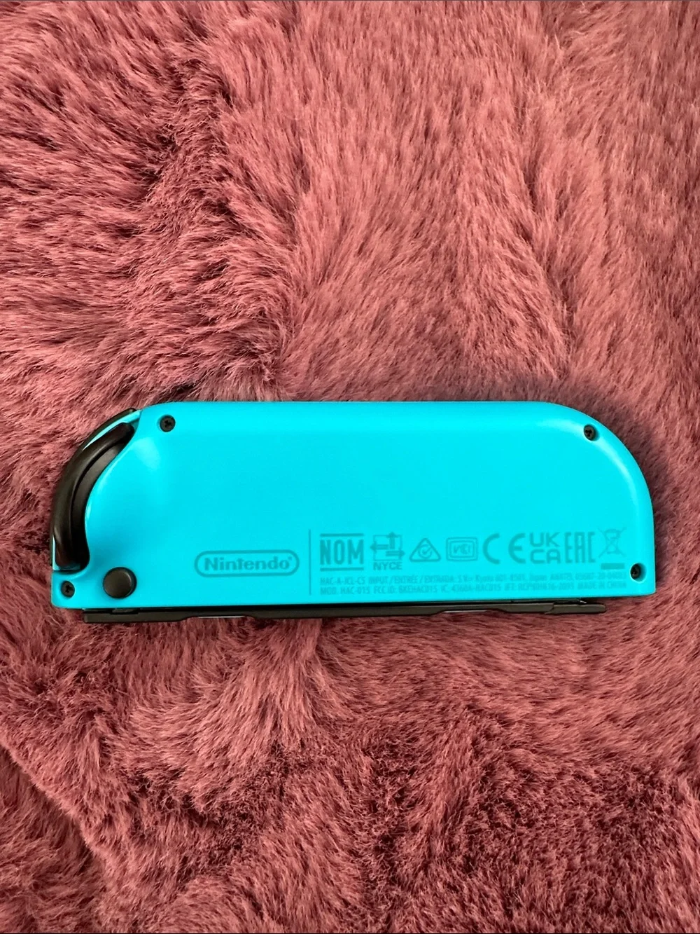 Nintendo Switch Left Neon Blue Wireless Game Controller Joy-Con